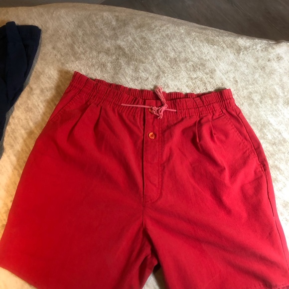 Vintage 80s/90s Rad-icals Red Shorts | Made in Laos | Size M - Picture 6 of 14